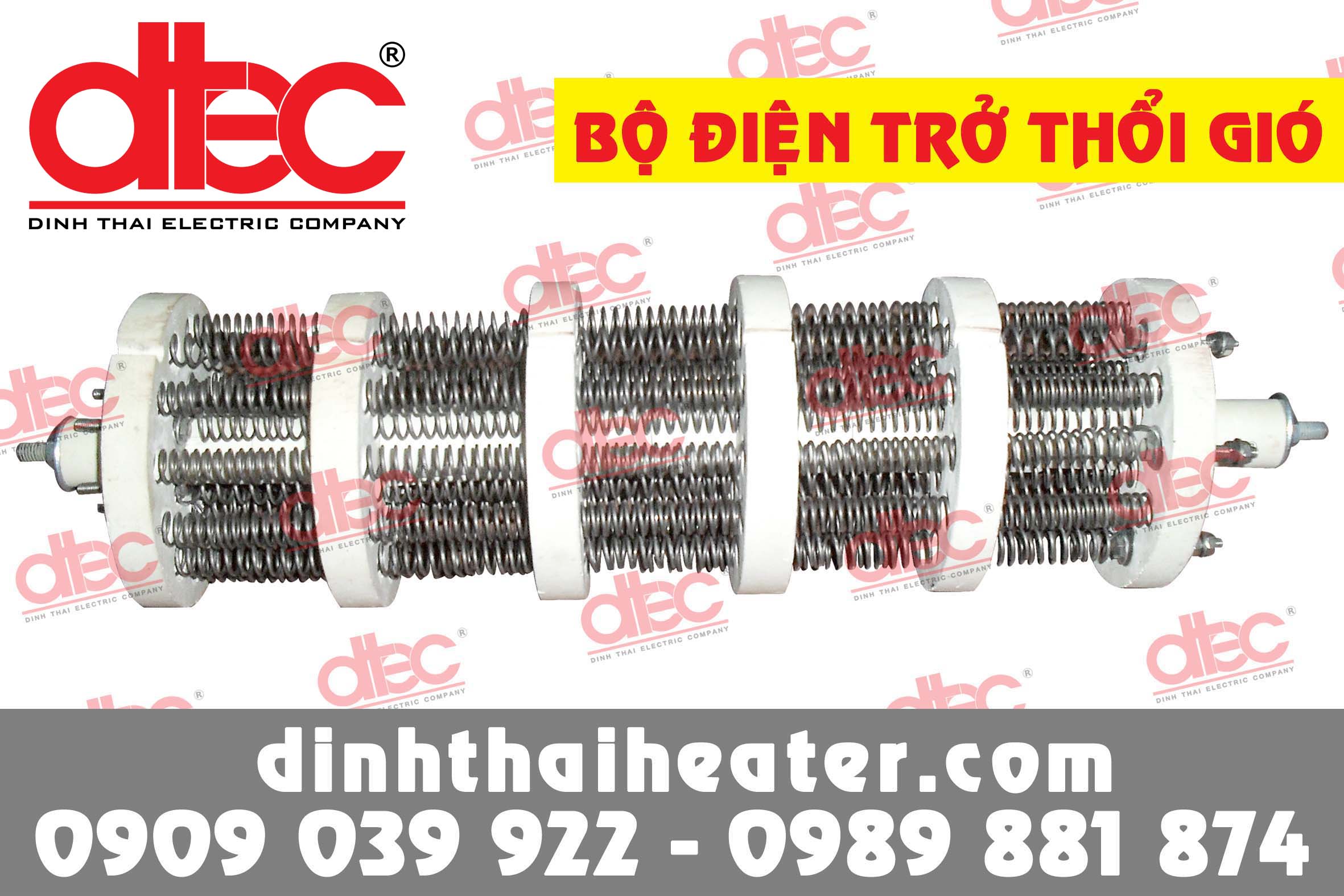 điện trở thổi gió sản xuất theo yêu cầu
